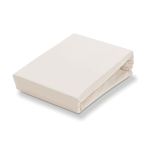 vandijck Hoeslaken Jersey 90x200 - Naturel