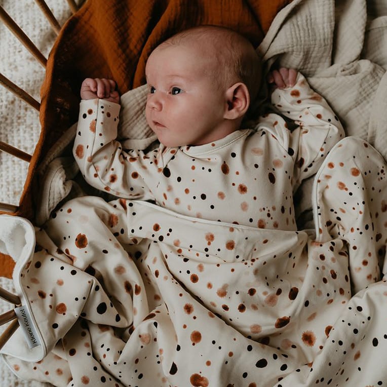 Yumi Baby Wiegdeken Cognac Splash - Afbeelding 2