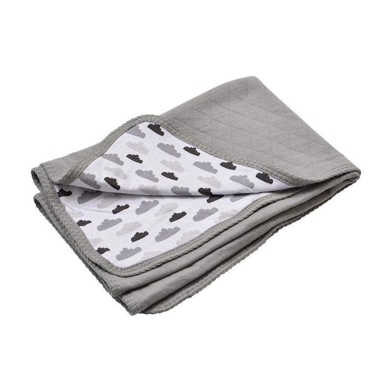 Lodger Wiegdeken Dreamer Quilt - Grijs