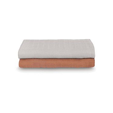 Jollein 2-pack Bamboe multidoek large