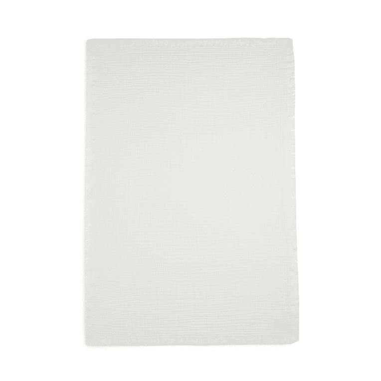 Jollein Ledikantdeken Muslin Fringe - Afbeelding 2
