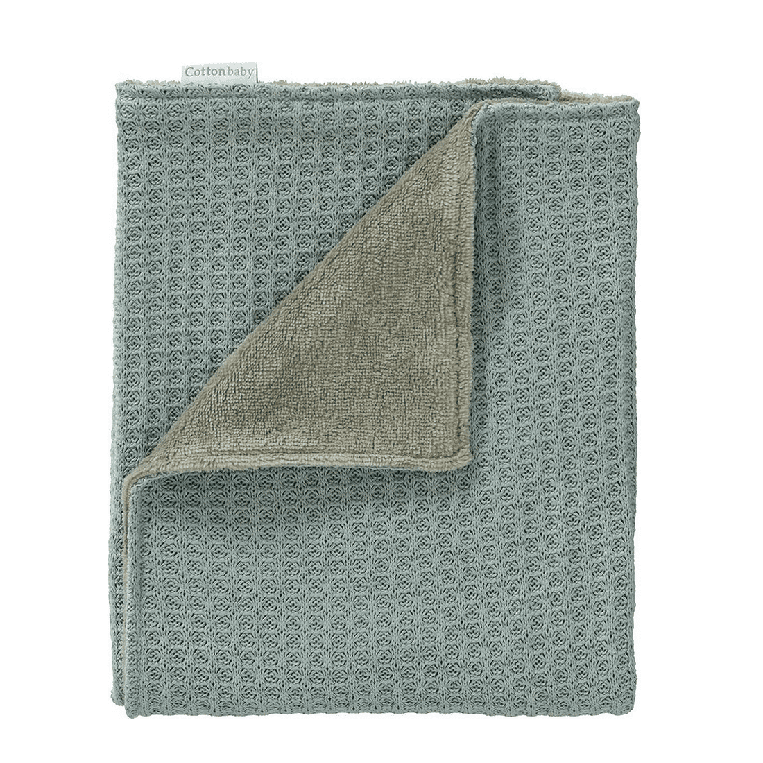 Cotton Baby Ledikantdeken Gebreid Wafel