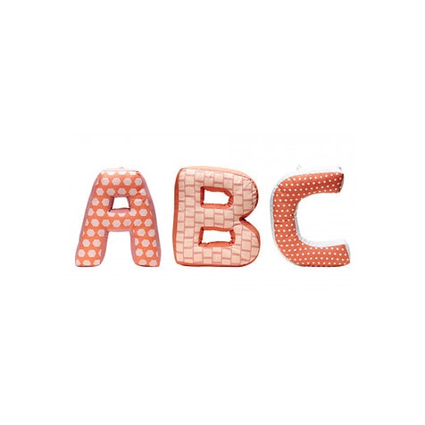 Kids Concept Set van 3 Kussentjes A - B - C