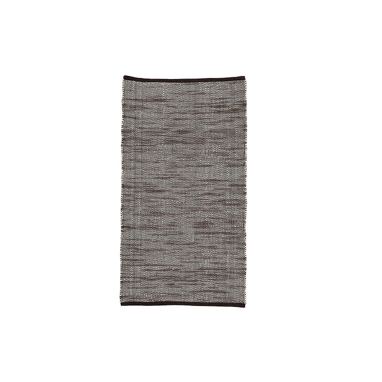bloomingville Vloerkleed Wol Bruin 65x120CM - Afbeelding 2