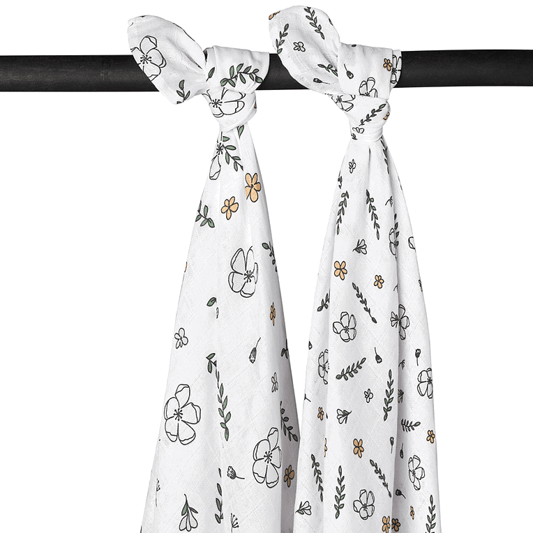 Meyco 2-pack Swaddles Gots