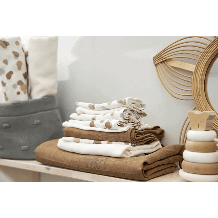 Meyco Swaddles 2-pack Stains 120x120 - Afbeelding 2