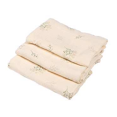 Mundo Melocotón Set van 3 mini Swaddles