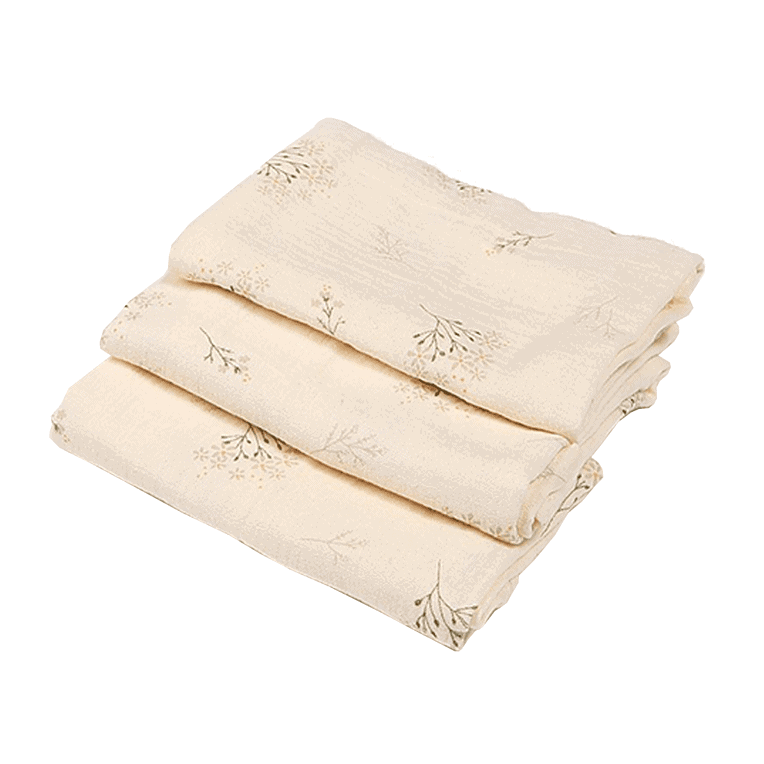 Mundo Melocotón Set van 3 mini Swaddles