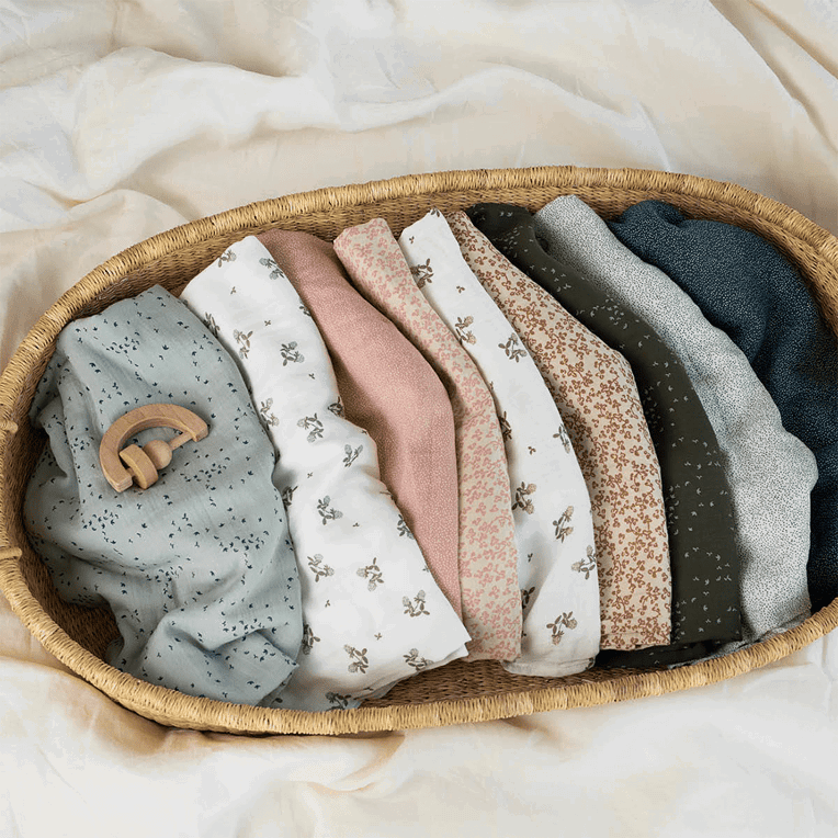 Noppies Swaddle Botanical 120x120 - Afbeelding 2