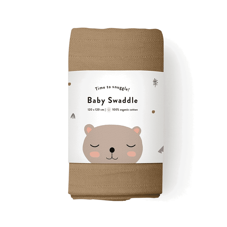 Kindercompagnie swaddle organic cotton 120x120