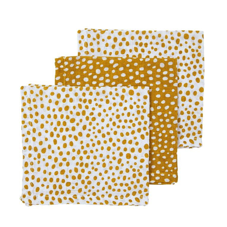 Meyco 3-pack Monddoekjes Cheetah