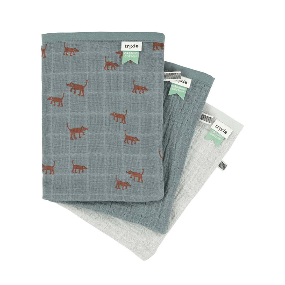 Trixie 3-pack washand