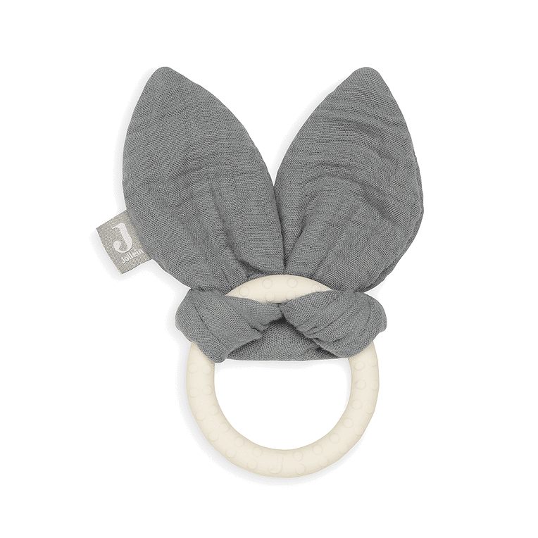 Jollein Bijtring siliconen Bunny ears