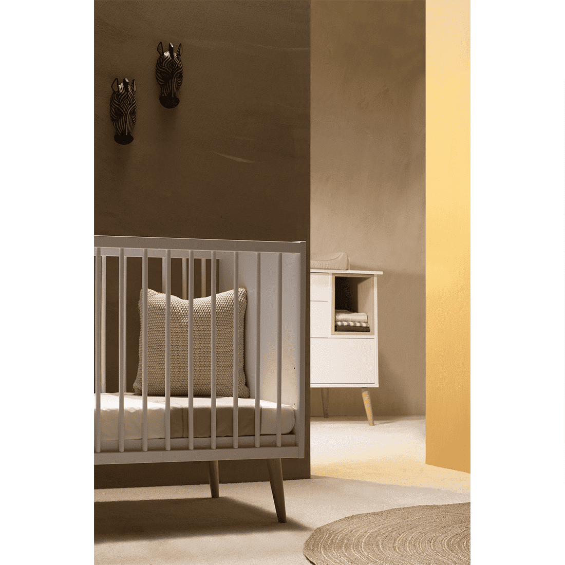 Quax ledikant Cocoon White (60x120) - Afbeelding 3