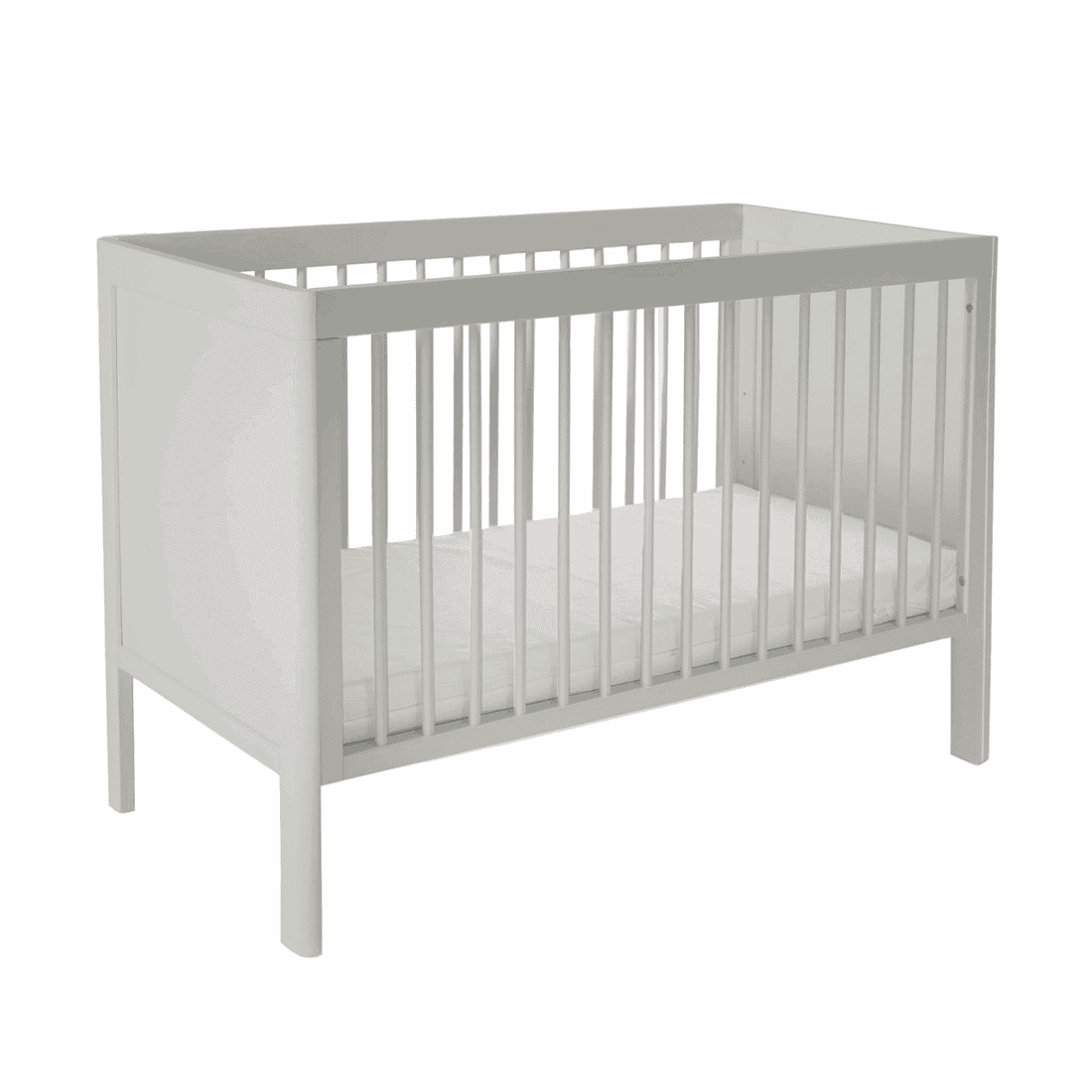 Troll nursery Ledikant Lukas soft grey