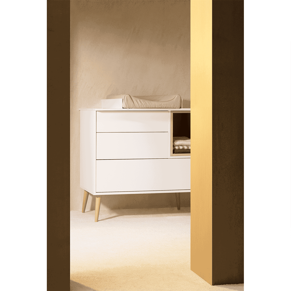 Quax commode Cocoon ice-white - Afbeelding 4