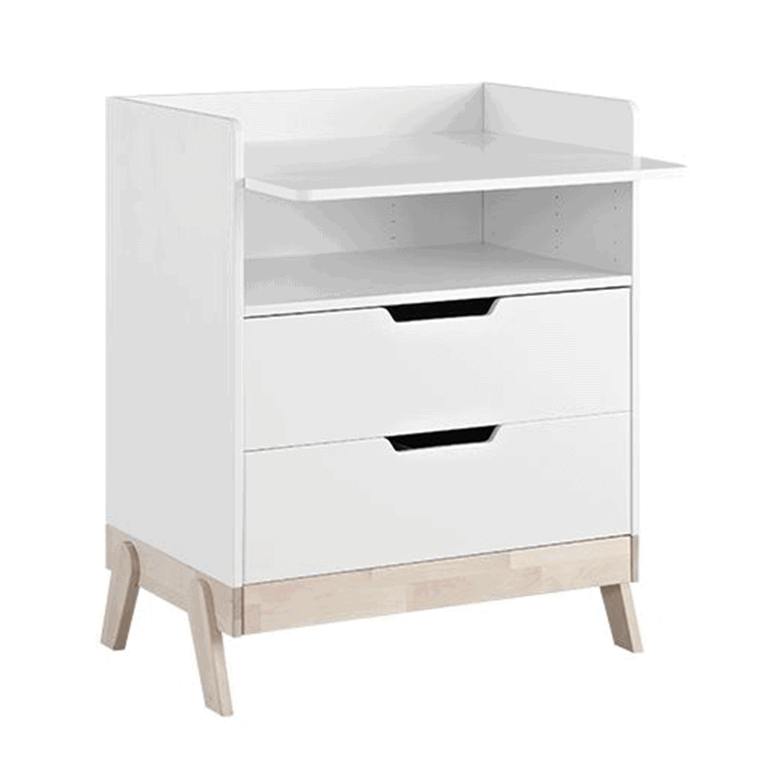 Lifetime Commode met 2 laden wit