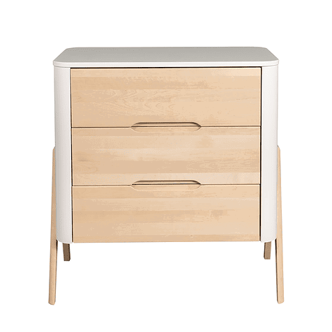 Troll nursery Commode Torsten wit/naturel