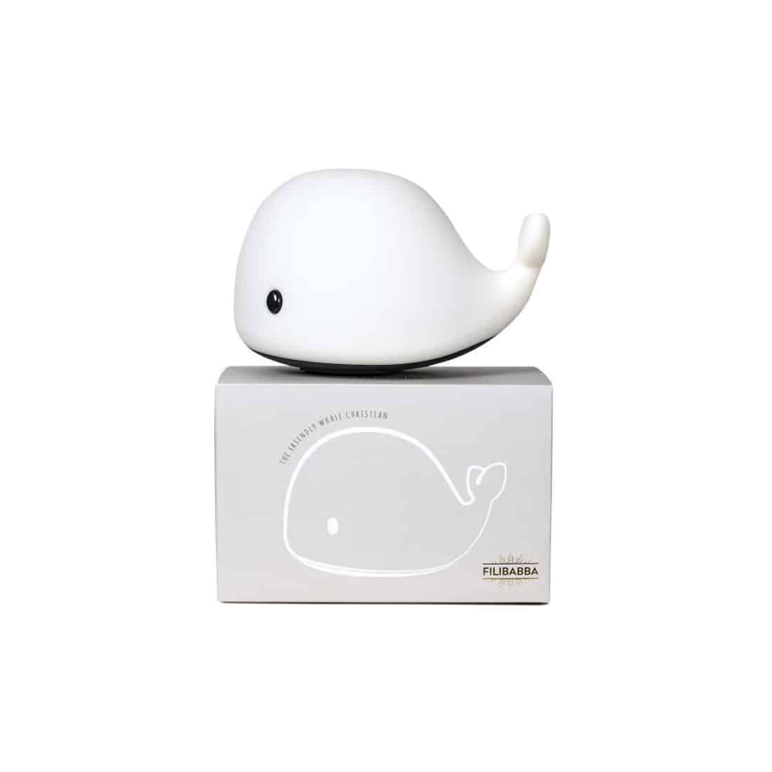 Filibabba LED Lampje 'Whale-Christian'