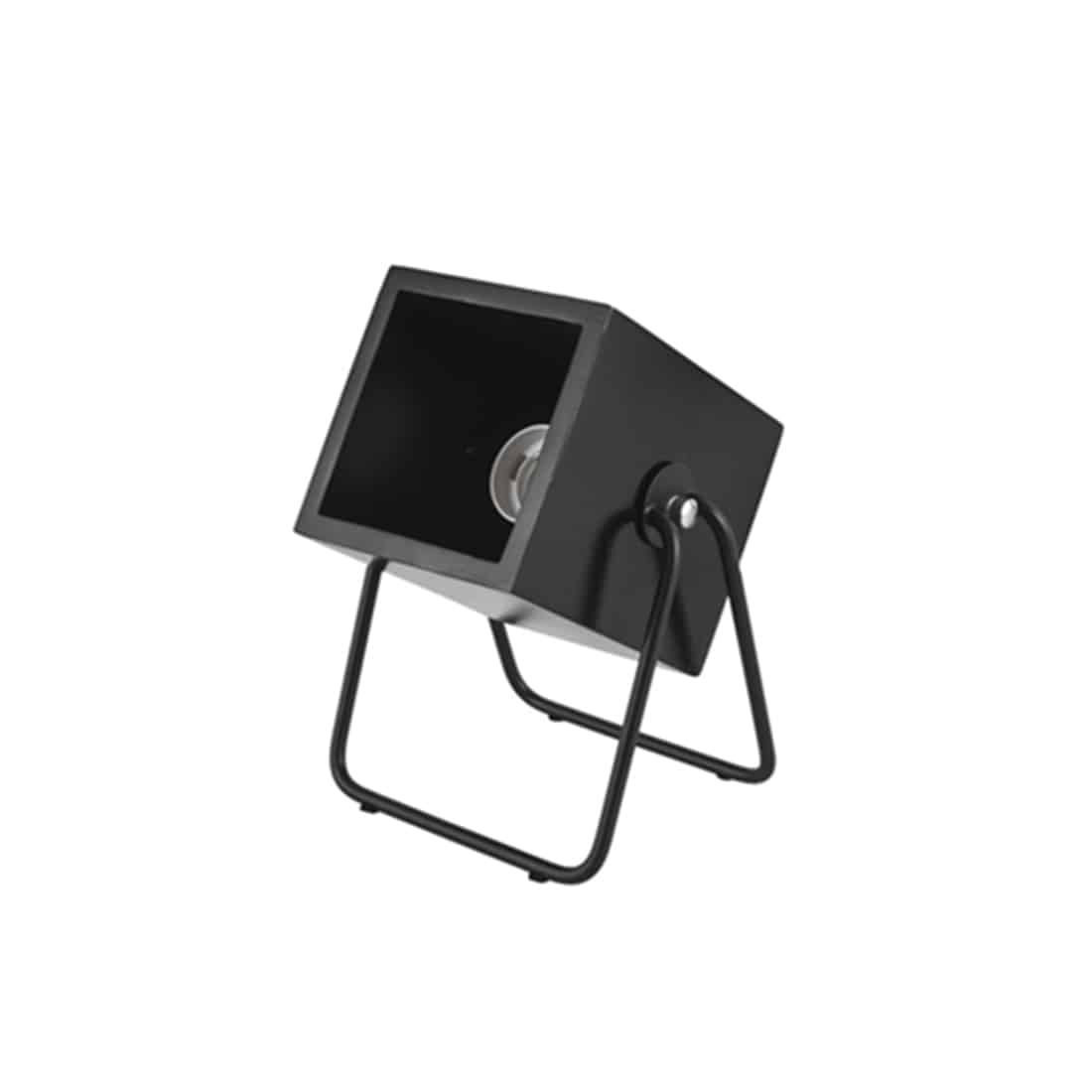 Present Time Bureau Lamp Hefty Hout Blok