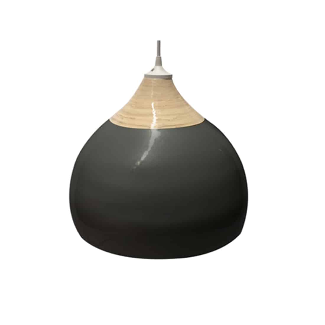 Present Time Hanglamp Glazed Bamboo