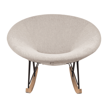 Quax schommelstoel O Chair sandgrey