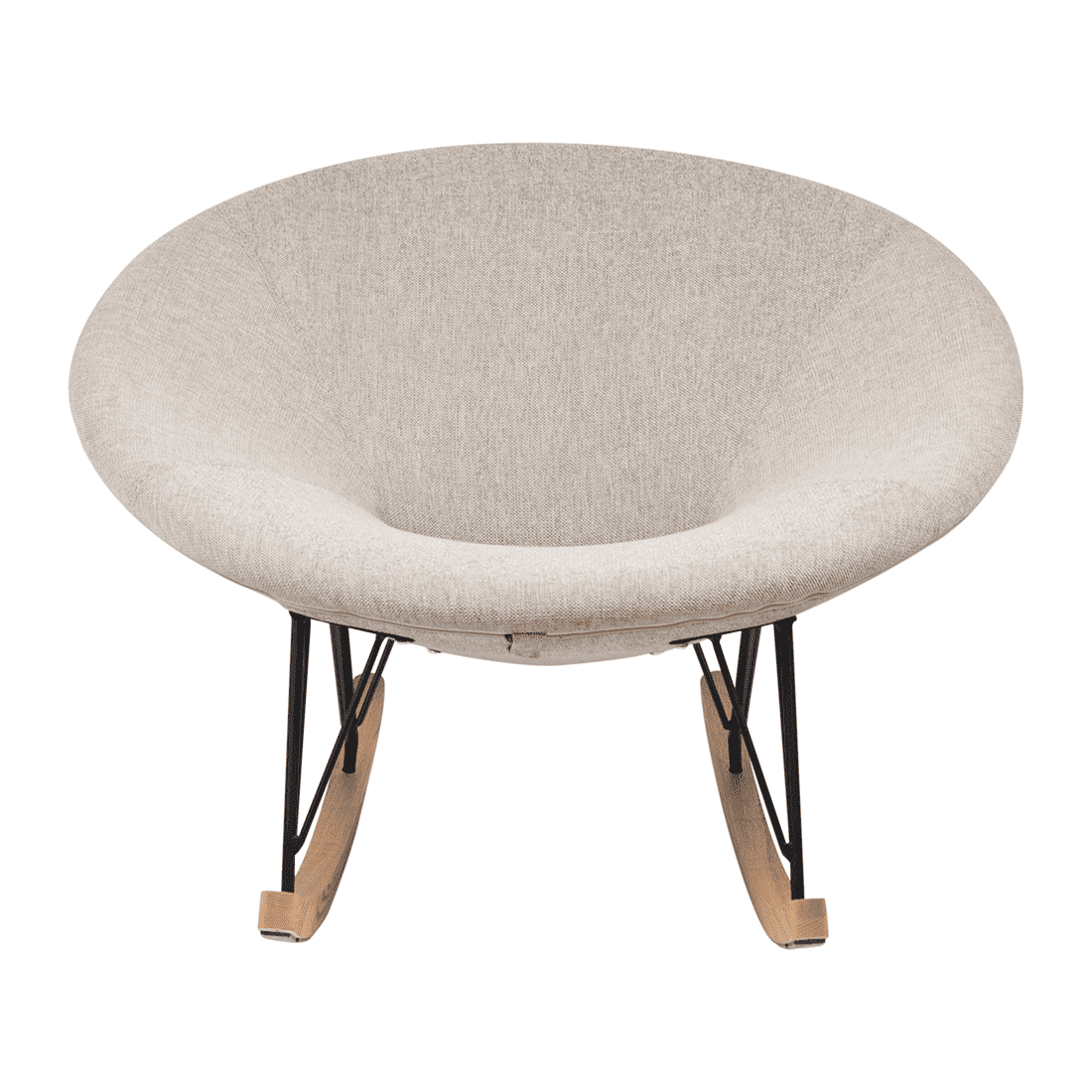 Quax schommelstoel O Chair sandgrey