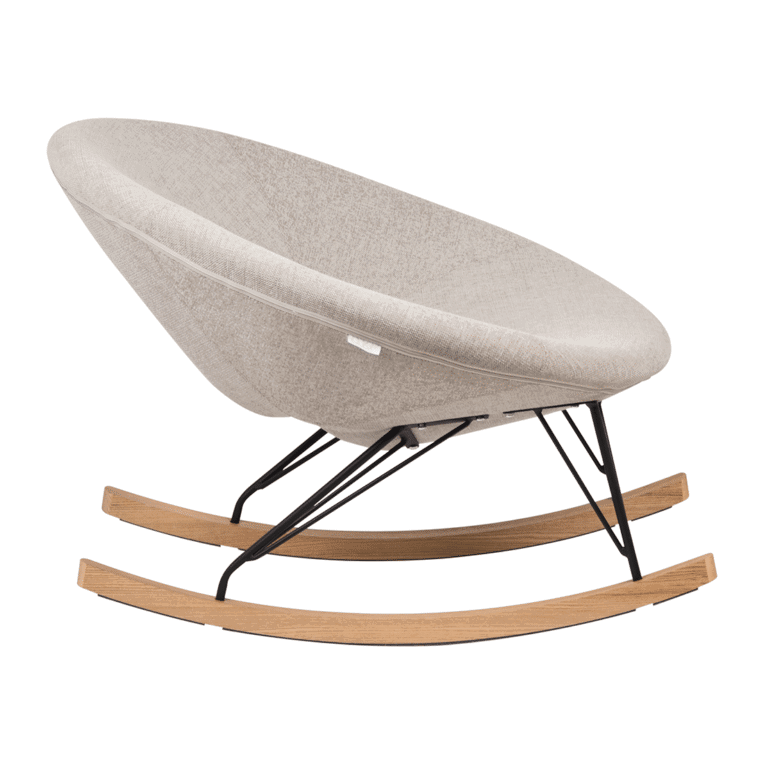 Quax schommelstoel O Chair sandgrey - Afbeelding 2