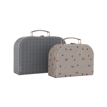 OYOY Living Design mini koffertje Tiger + grid