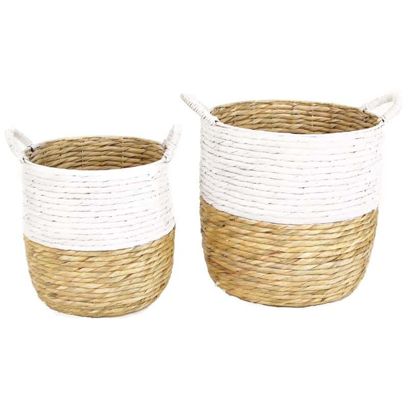 Kindercompagnie 2-Kleuren Mand met 2 handvaten