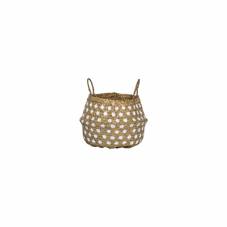 bloomingville Mand Zeegras Naturel/Stip