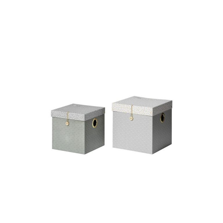 DoneByDeer Set van 2 Opbergboxen