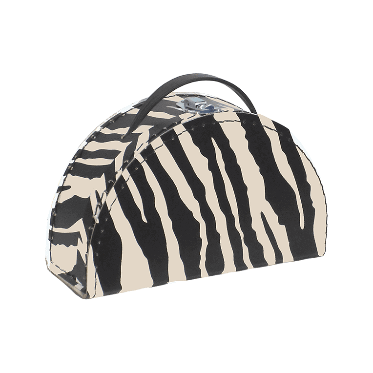 Kindercompagnie Koffertje zebra