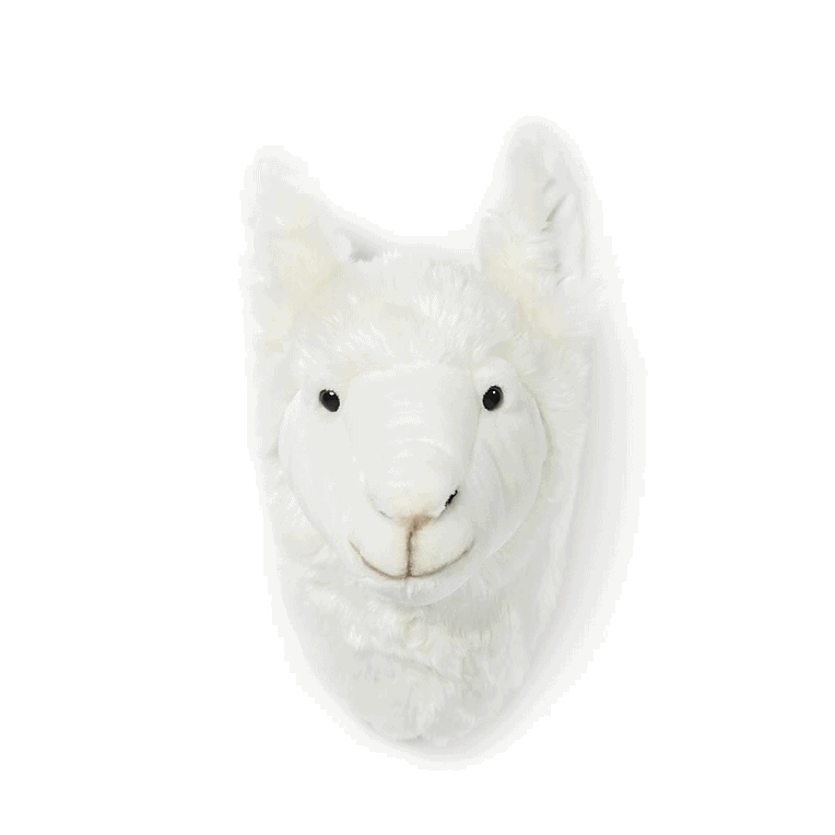 Wild and Soft dierenkop lama