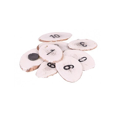 Stapelgoed Magneetjes Set 1 t/m10
