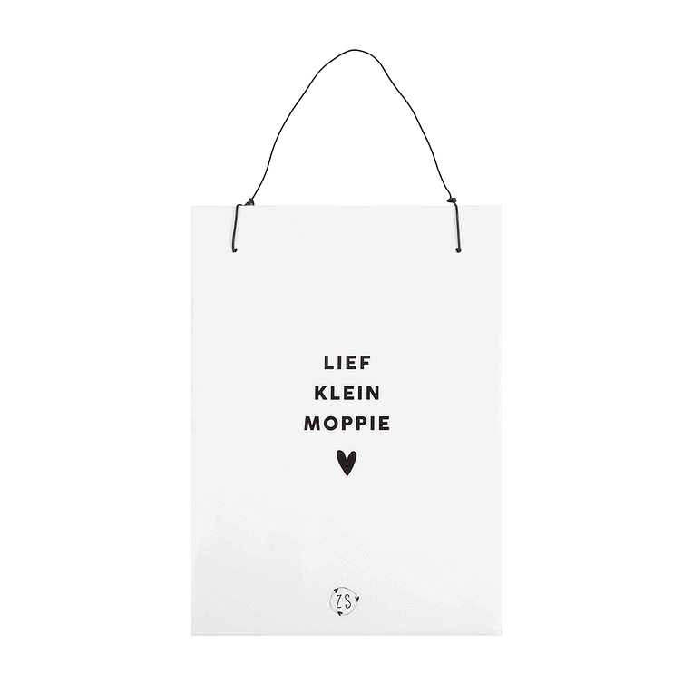 Zusss Geboortetegeltje lief klein moppie