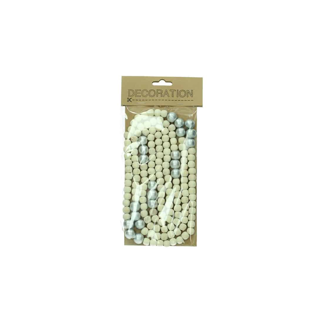 Kindercompagnie Houten Kralen Ketting 180CM