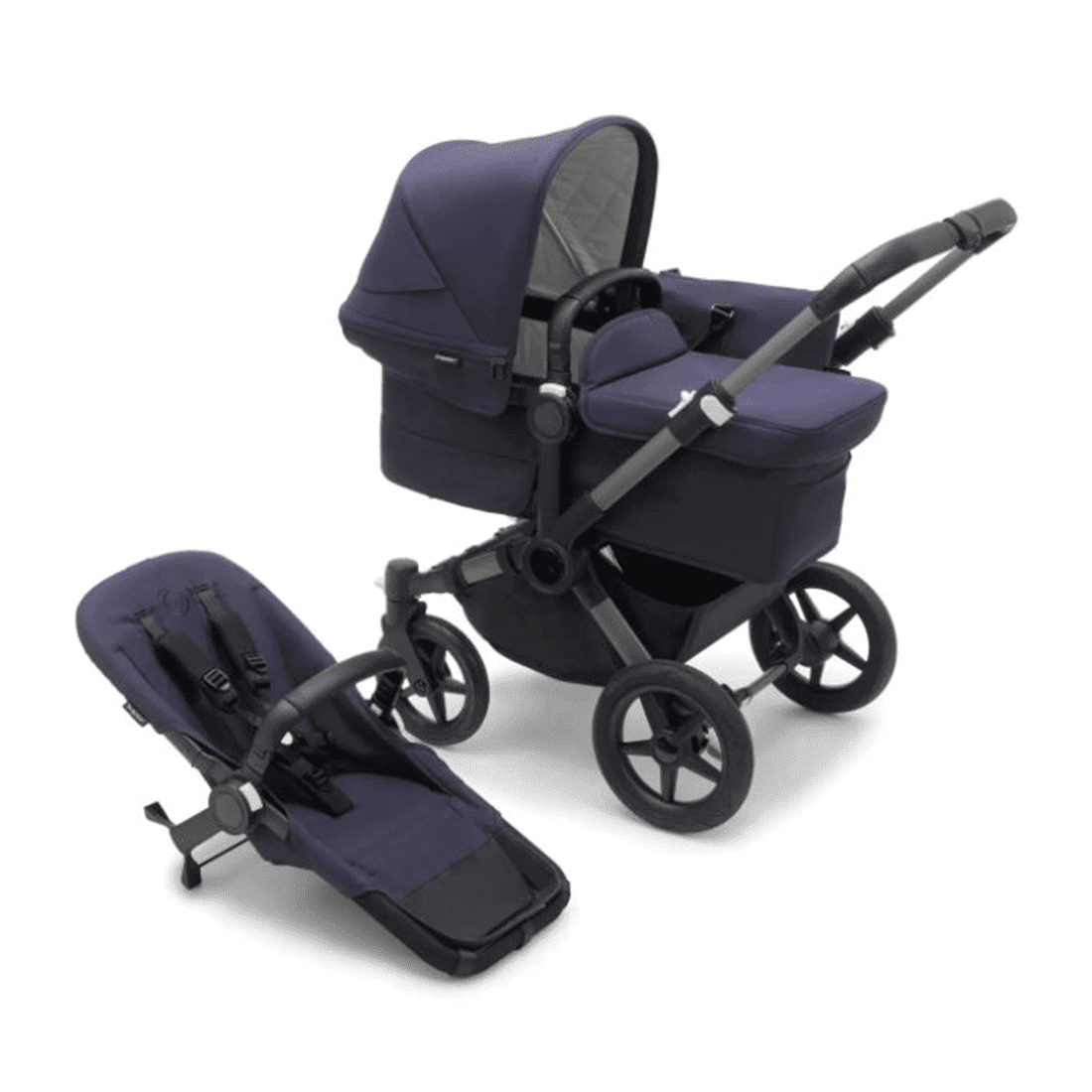 Bugaboo Donkey5 classic mono compleet Dark navy
