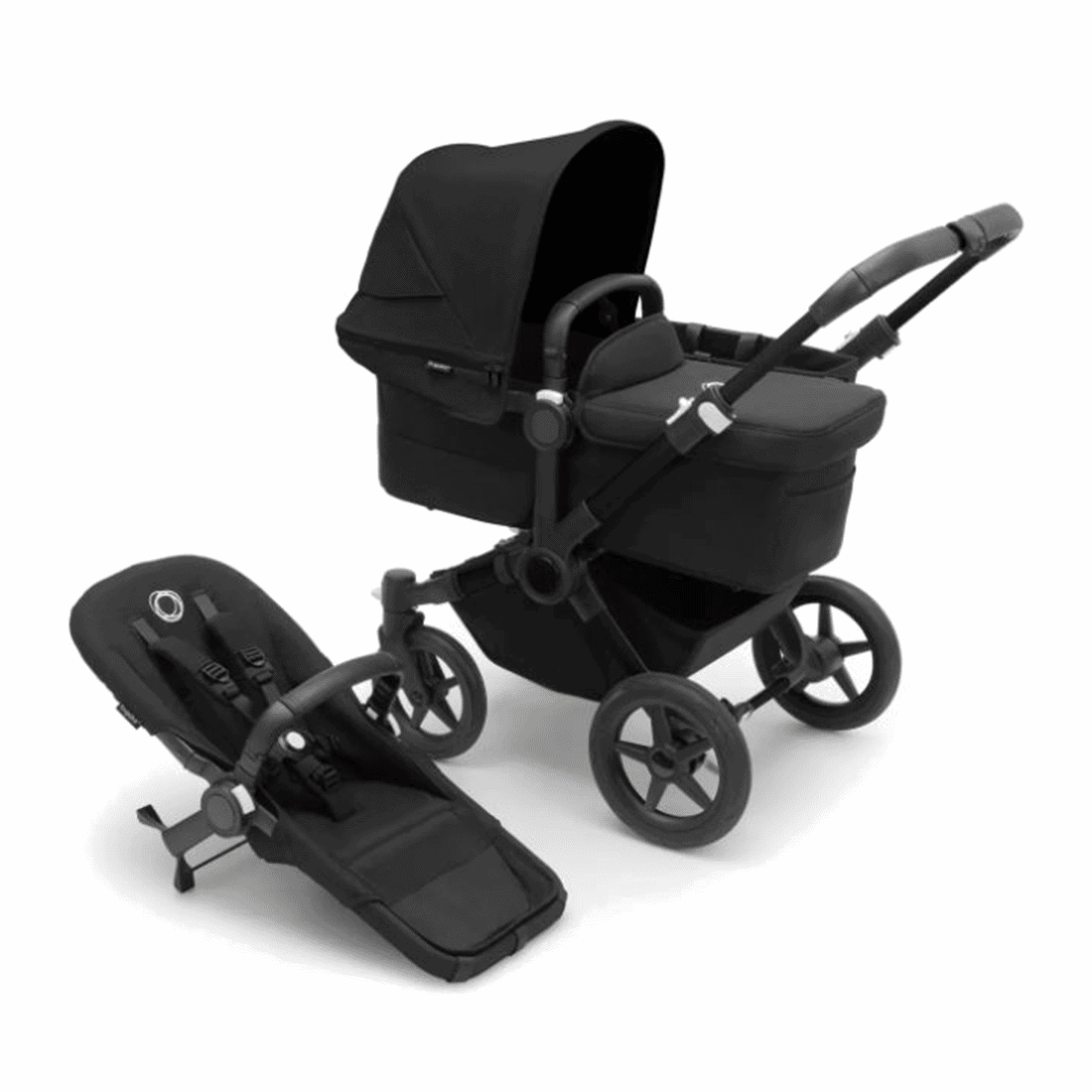 Bugaboo Donkey5 mono compleet Midnight black