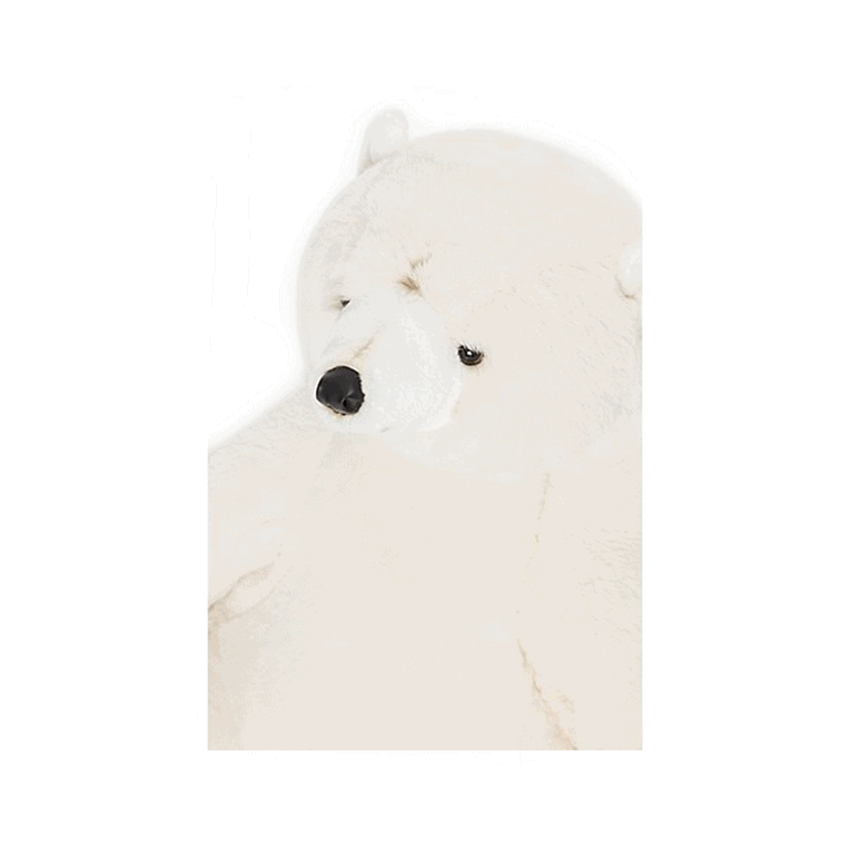 Wild and Soft Zittende ijsbeer XL - Afbeelding 2