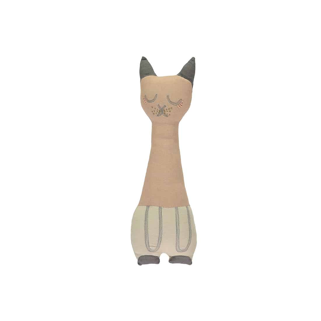 Camomile Londen Knuffel Kussen 'Tall Cat'