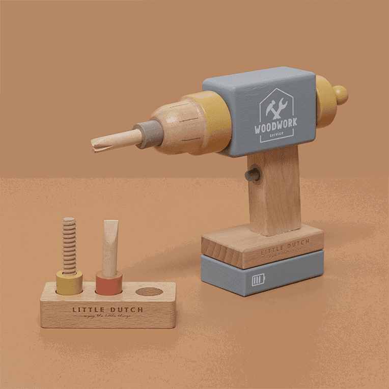 Little Dutch Speelgoed boormachine - Afbeelding 3