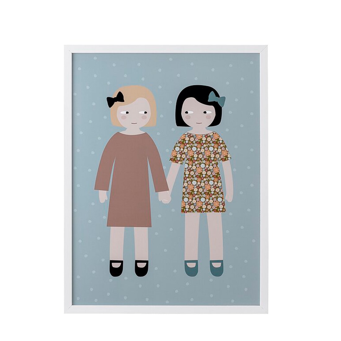 bloomingville Poster vriendinnen in lijst