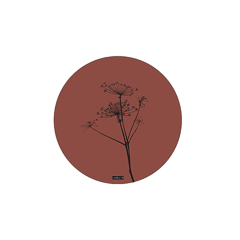 Label-R Muurcirkel berenklauw 40cm