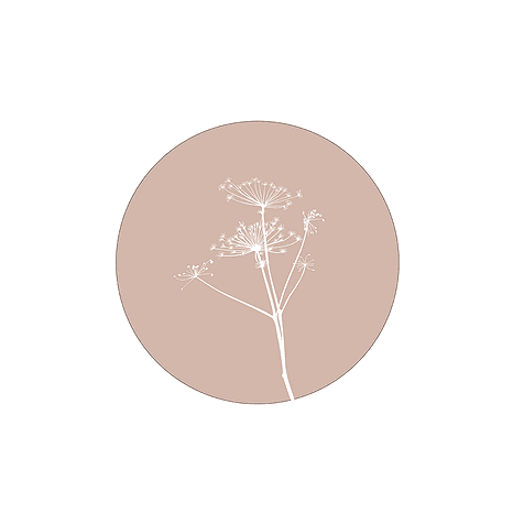 Label-R Muurcirkel berenklauw oudrose