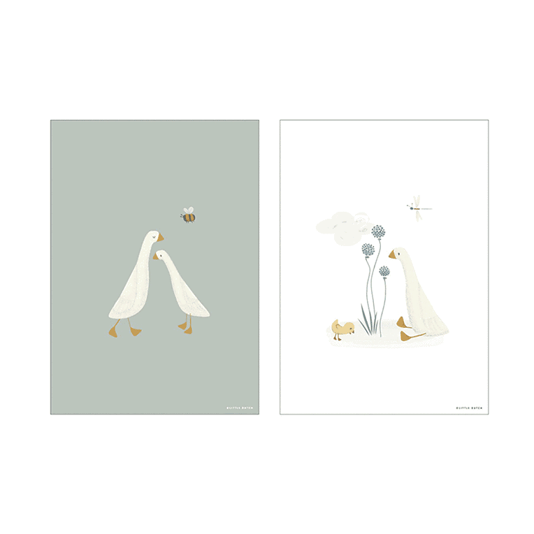 Little Dutch Poster A3 Little goose