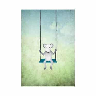 CCCollections Muis op schommel - A4
