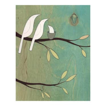 CCCollections Vogels op een tak 'Babybird'