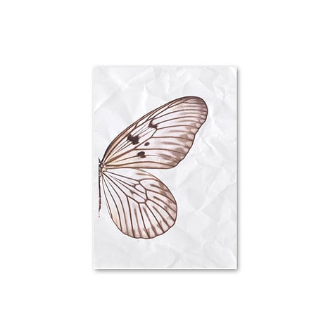 Kindercompagnie Poster vlinder vleugel A6