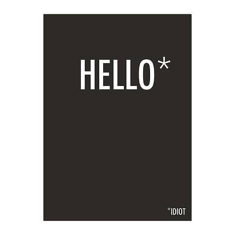 House of Products Poster Hello 50X70